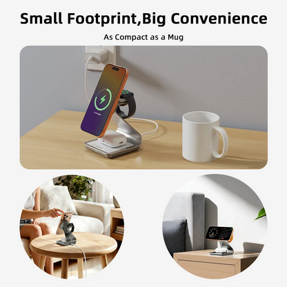 3-in-1 Magnetic Charging Station