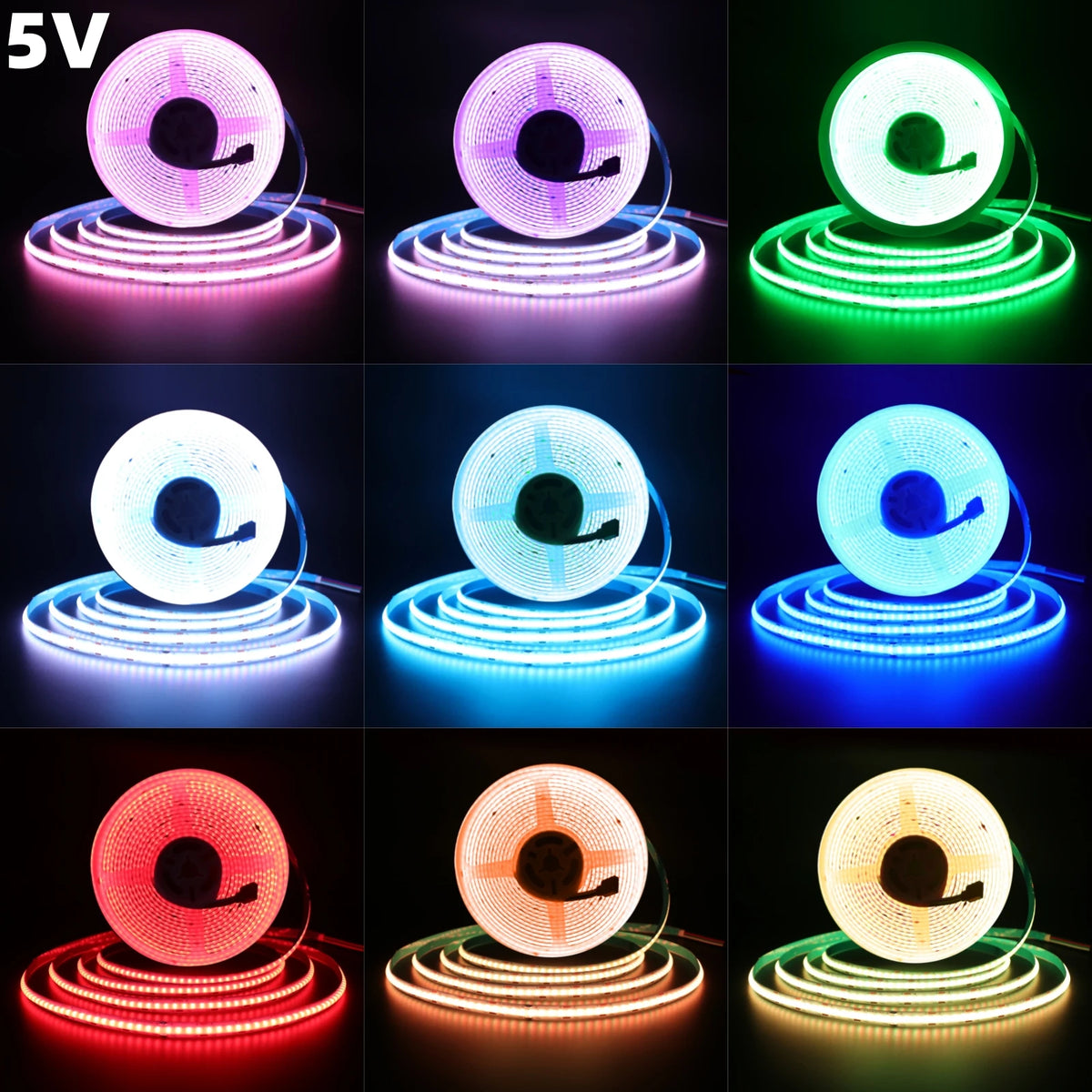 RGB COB LED Strip Light