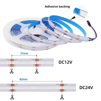 RGB COB LED Strip Light
