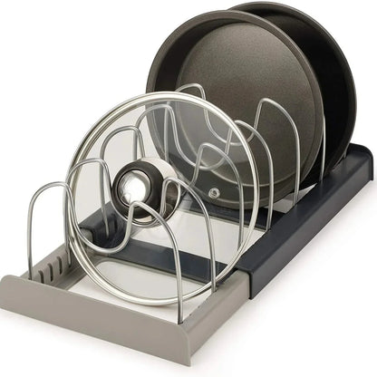 Adjustable Pan Storage Rack
