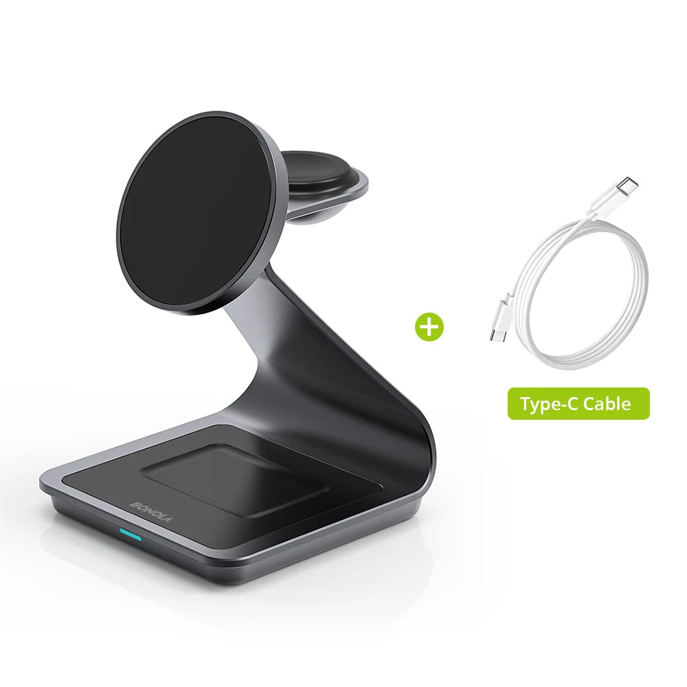 3-in-1 Magnetic Charging Station
