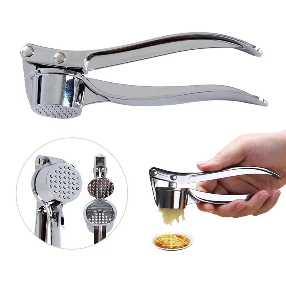 Stainless Steel Garlic Press