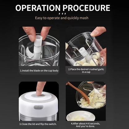 Mini Electric Garlic Chopper