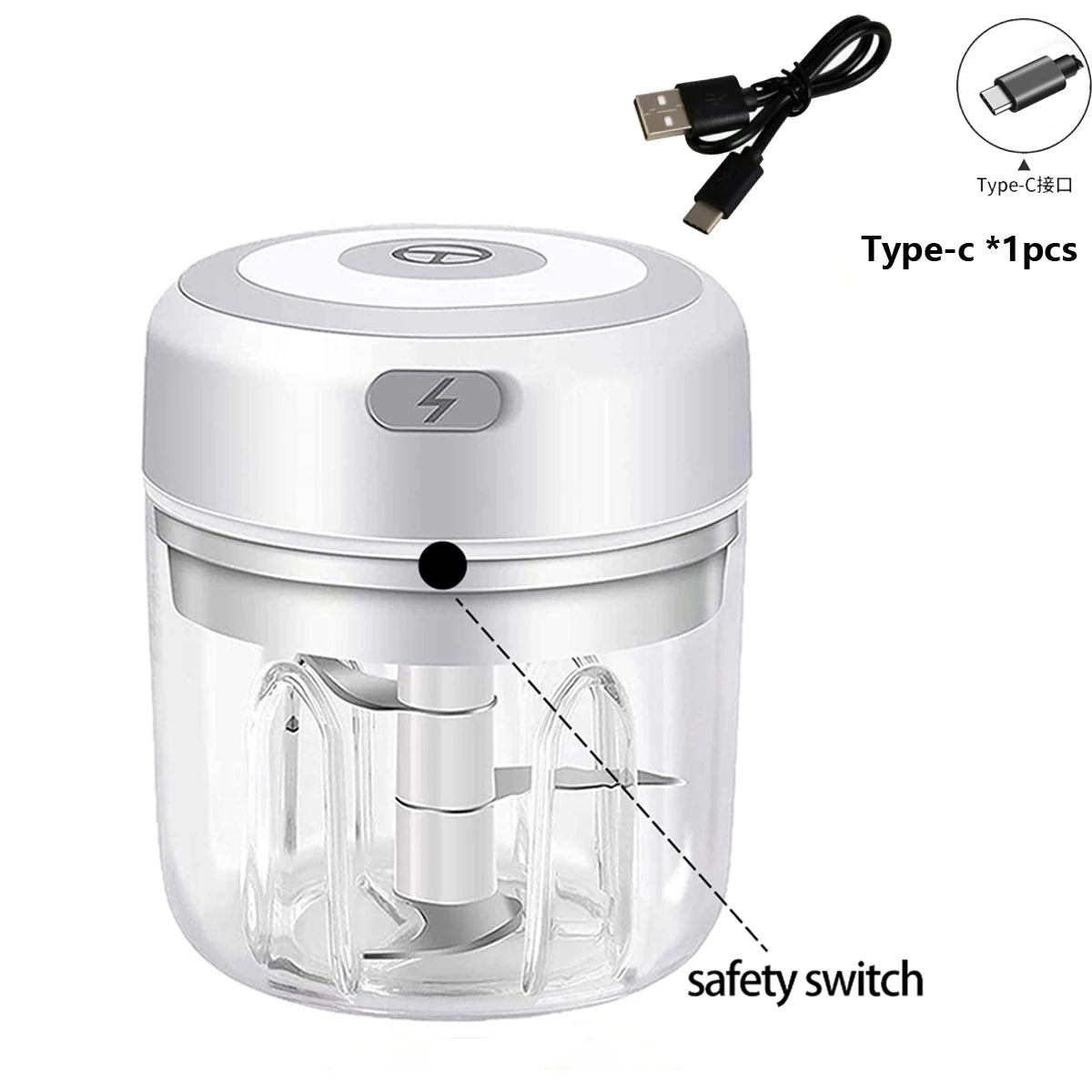 Mini Electric Garlic Chopper