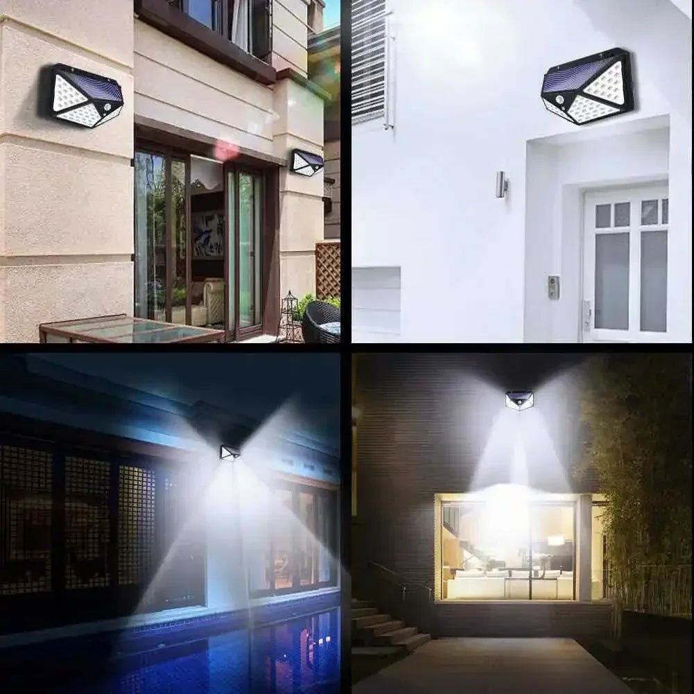 Solar Motion Sensor Wall Light