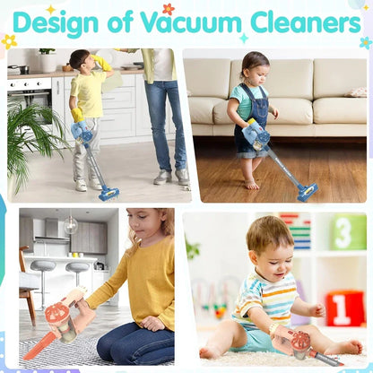 Kids Pretend Vacuum Cleaner Set