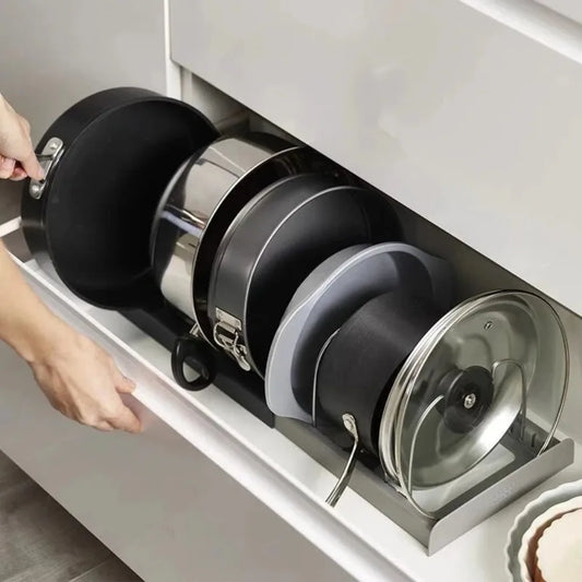 Adjustable Pan Storage Rack