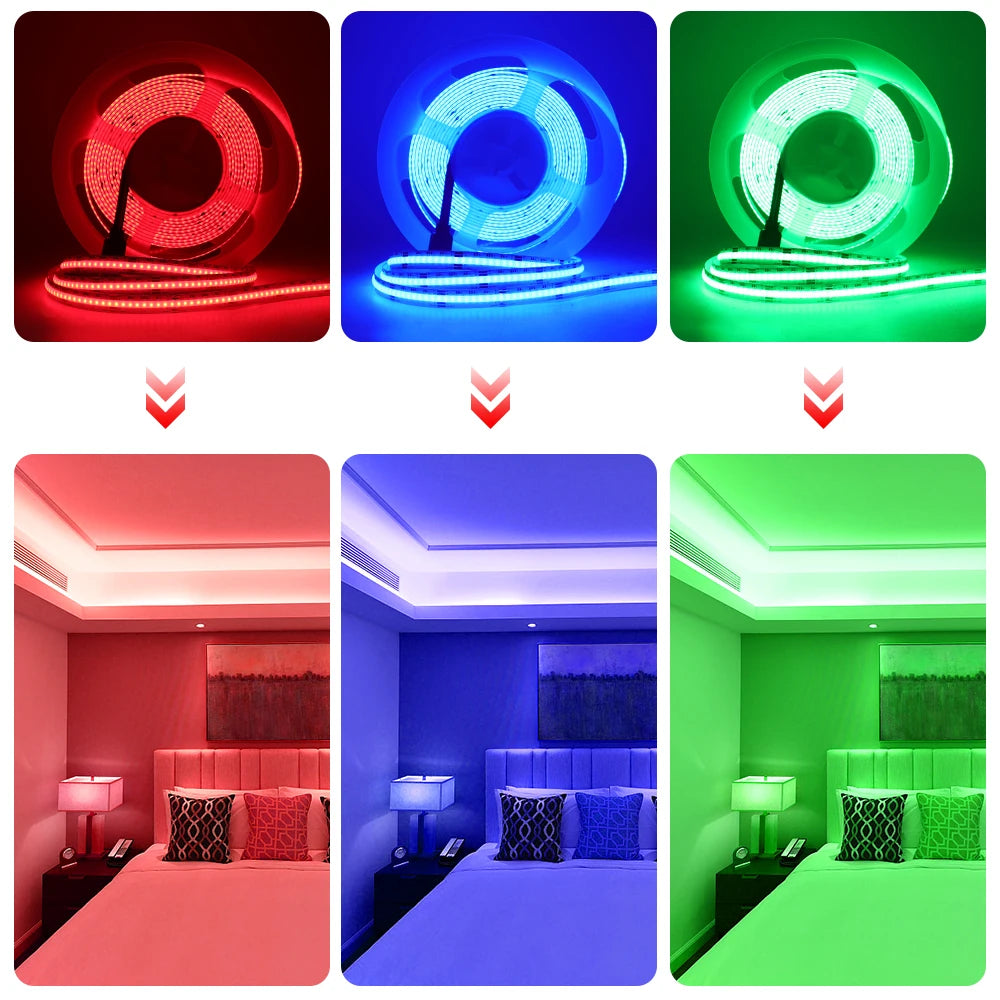 RGB COB LED Strip Light