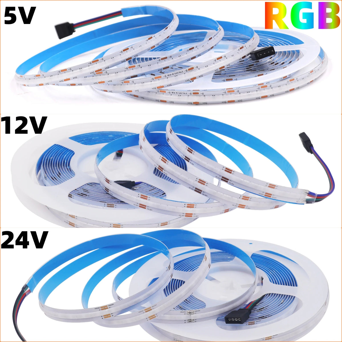 RGB COB LED Strip Light