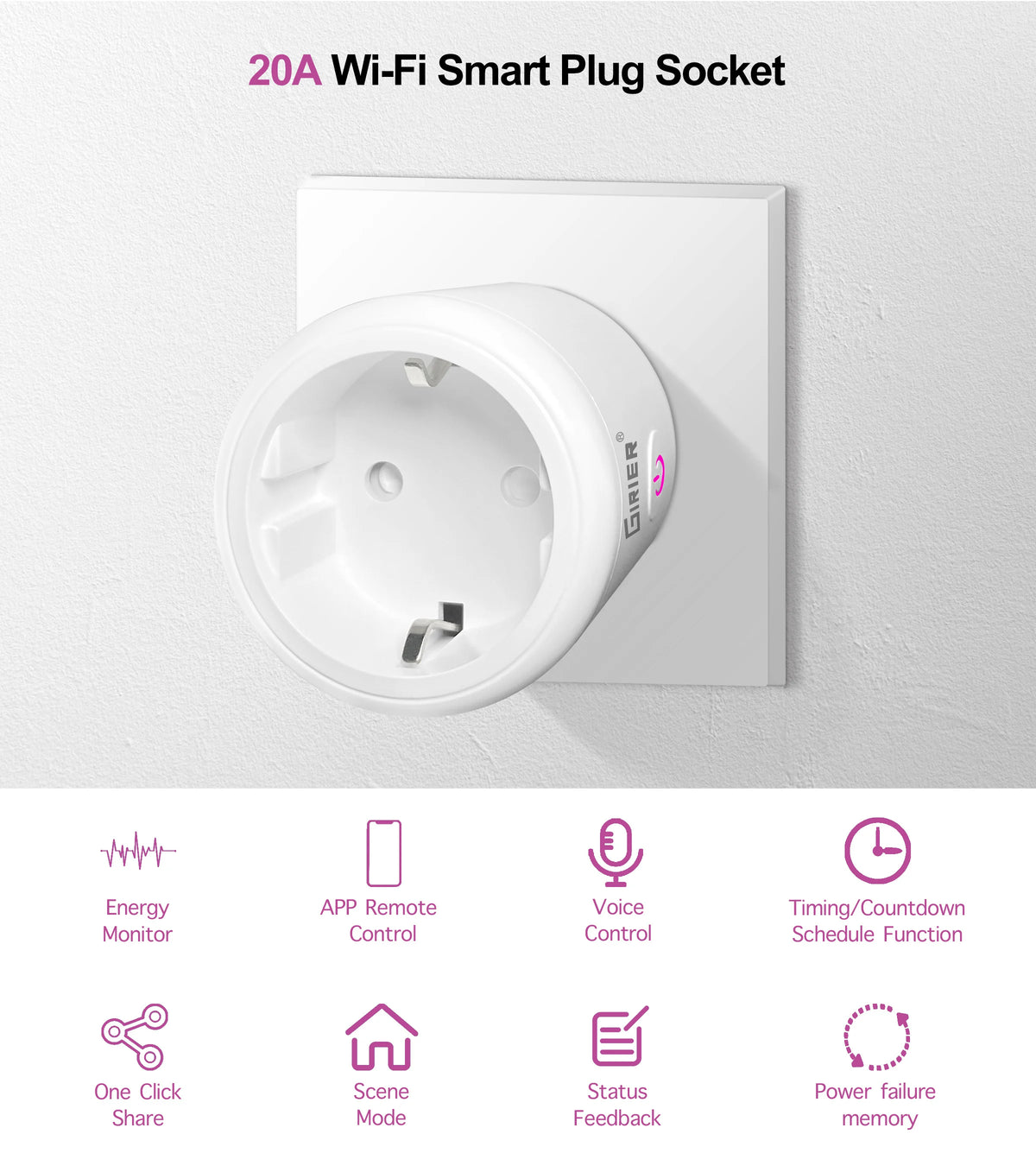 Smart WiFi Power Plug