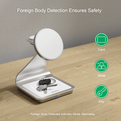 3-in-1 Magnetic Charging Station