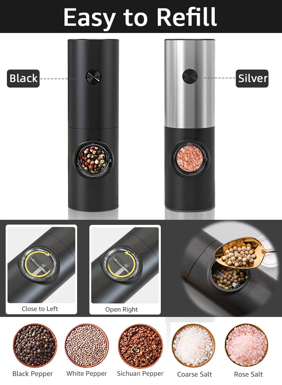 Electric Salt & Pepper Grinder