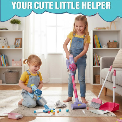 Kids Pretend Vacuum Cleaner Set