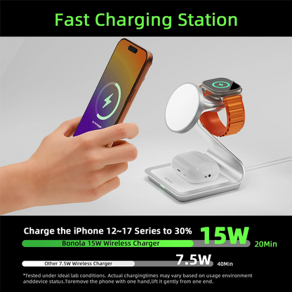 3-in-1 Magnetic Charging Station