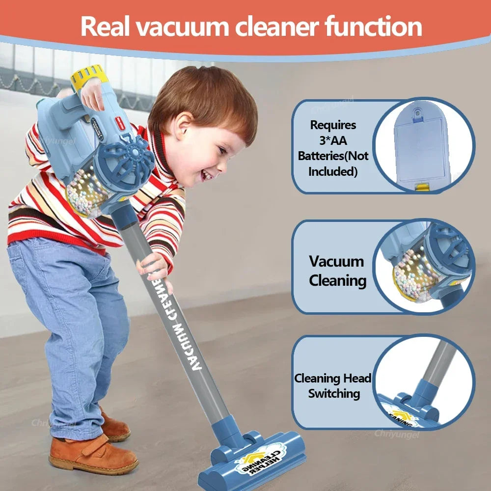 Kids Pretend Vacuum Cleaner Set