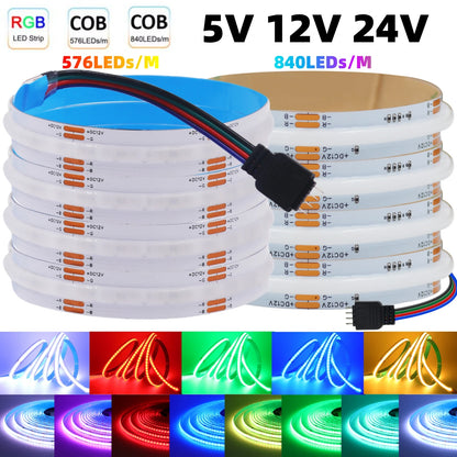RGB COB LED Strip Light