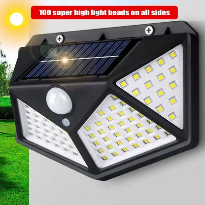 Solar Motion Sensor Wall Light