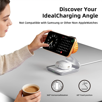 3-in-1 Magnetic Charging Station