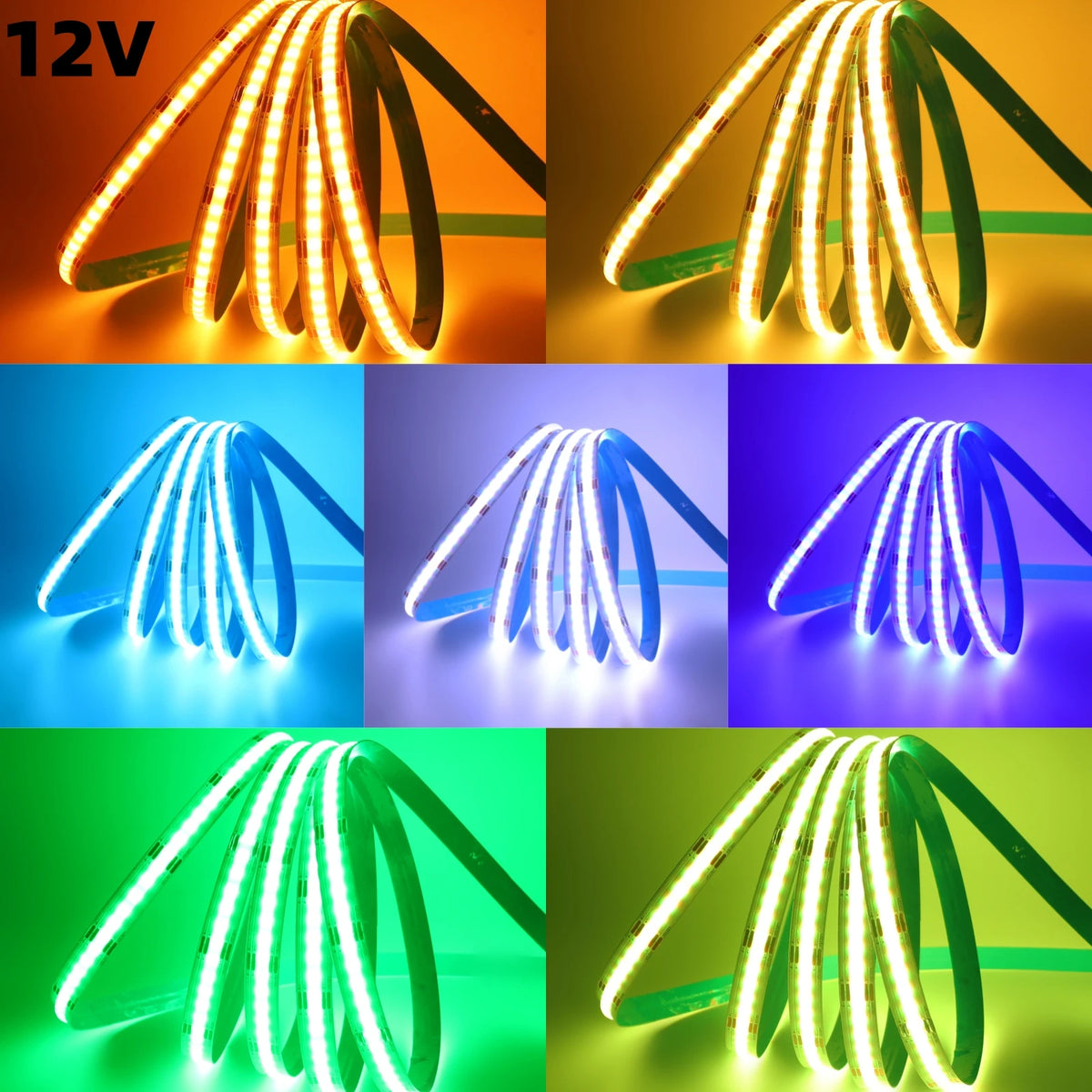 RGB COB LED Strip Light