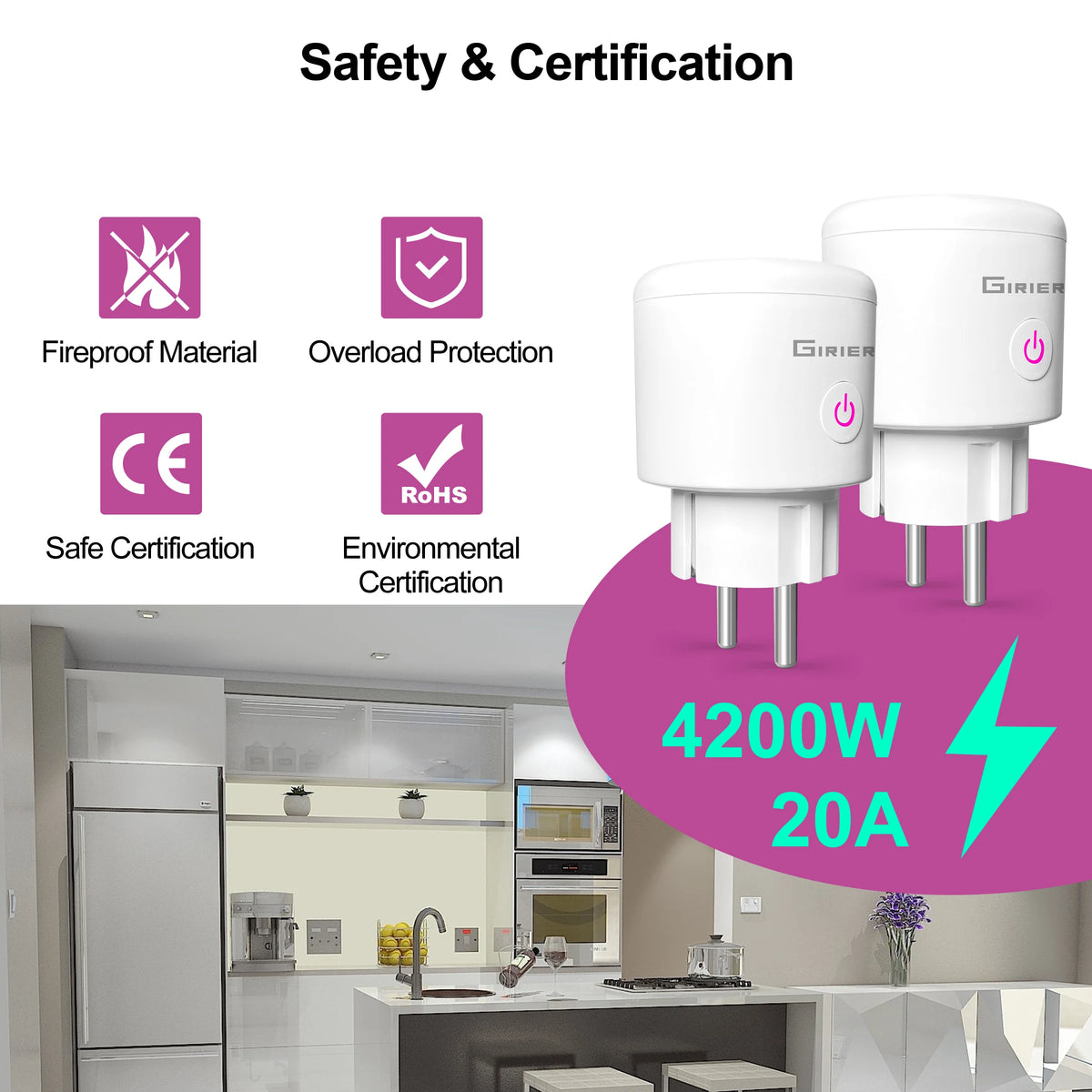 Smart WiFi Power Plug