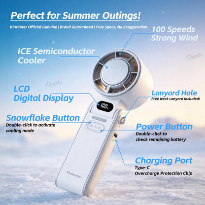 Portable Turbo Cooling Fan