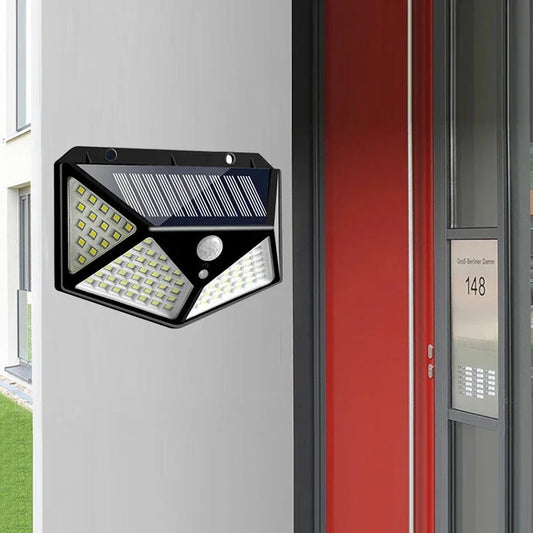 Solar Motion Sensor Wall Light