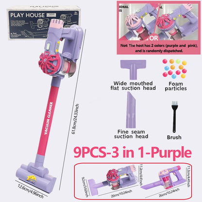 Kids Pretend Vacuum Cleaner Set