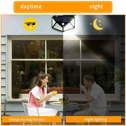 Solar Motion Sensor Wall Light